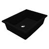 Умивальник BOGOTA 405 MIRASTONE black shine mirastone Miraggio - small