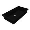 Умивальник BOGOTA 605 MIRASTONE black shine mirastone Miraggio - small