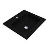 Умивальник DELLA 500 MIRASTONE black shine mirastone Miraggio - small