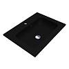 Умивальник DELLA 600 MIRASTONE black shine mirastone Miraggio - small