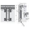 Ходовой профиль для Wing Line 230 L=1200 мм, черный Hettich, купить - фото №2 - small