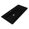 Умивальник SACRAMENTO MIRASTONE black shine mirastone Miraggio - small