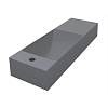 Умивальник SHANGHAI L MIRASTONE gray mirastone Miraggio - small