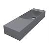 Умивальник SHANGHAI R MIRASTONE gray mirastone Miraggio - small