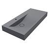 Умивальник VIOLA 1000 L MIRASTONE gray mirastone Miraggio - small