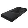 Умивальник VIOLA 1000 R MIRASTONE black shine mirastone Miraggio - small