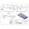 Умивальник VIOLA 1000 R MIRASTONE gray mirastone Miraggio, недорого - фото №3 - small