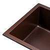 Мийка UNDER TOP XL marron (752*460mm.) граніт Granado, фото - фото №5 - small