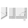 Магнитный замок P2O Lock для Magnet антрацит, врезной (9381336) Hettich 2.0, в Украине - фото №4 - small