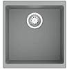 Мийка граніт Navio 43x46 Grey Metallic Fabiano - small