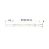LED-лента COB free cut, 400 LEDs /m, 10W, 24V, IP20, теплый свет, 3000К, в Украине - фото №4 - small