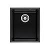 Мийка граніт UNDER TOP MINI black shine (380*440mm.) Granado - small