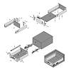 Продольный релинг L=400 Muller Box Profi line антрацит, фото - фото №5 - small