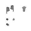 FurnSpin CADRO Hybrid Horizontal, комплект без профилей, белый матовый (9360739) Hettich - small