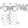 Індукційна панель з витяжкою Maris 2gether Ellipse FMA 8372 4RC HI чорна Franke (340.0731.878), заказать - фото №7 - small