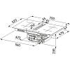 Індукційна панель з витяжкою Smart 2Gether Ellipse FSM 7072 4RC HI чорна Franke (340.0731.892), ціна - фото №6 - small