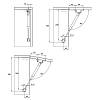 Газовый амортизатор с доводчиком 100N, серый Muller, недорого - фото №3 - small