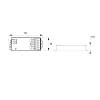 LED контролер RGB, RGBW, W, ССT 4 в 1, DC 12/24V, 6A,Matter+WiFi+2,4G, Lumine, недорого - фото №3 - small