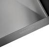 Мийка сталева Pravia S201 black honeycomb (410*500*220mm) Granado, фото - фото №5 - small