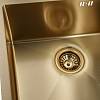 Мийка сталева Galera S201 gold honeycomb (500*500*220mm) Granado, в Украине - фото №4 - small