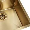 Мийка сталева Galera S201 gold honeycomb (500*500*220mm) Granado, недорого - фото №3 - small