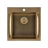 Мийка сталева Galera S201 gold honeycomb (500*500*220mm) Granado - small