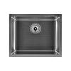 Мийка сталева Under top max STEEL S304 honeycomb (530*430*220mm) Granado - small
