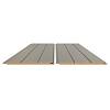Декоративний профиль МДФ AGT MP-7057 728 Серый шелк Soft Touch 2800х168х8mm - small