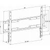 Кріплення ТВ з кутом нахилу Simpler 68EN 40-80