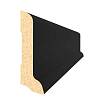 Плинтус MDF AGT SPR-5040 723 Чёрный шёлк 2800х89х18 мм (уп.12 шт.) - small