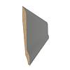 Плинтус MDF AGT SPR-7034 726 Тёмно-серый шёлк 2800х80х9 мм (уп.16 шт.) - small