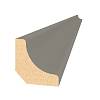 Плінтус MDF AGT SPR-6050 728 Сірий шовк Soft Touch 2800х22х12 мм (уп.28 шт.) - small