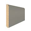 Плинтус MDF AGT SPR-9011 728 Серый шёлк Soft Touch 2800х100х12 мм (уп.10 шт.) - small
