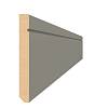 Плінтус MDF AGT SPR-9029 728 Сірий шовк Soft Touch 2800х100х12 мм (уп.10 шт.) - small