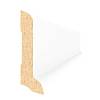Плинтус MDF AGT SPR-5040 734 Белый шёлк 2800х89х18 мм (уп.12 шт.) - small