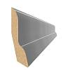 Плинтус MDF AGT SPR-5030 608 Антрацит металлический 2800х60х9 мм (уп.18 шт.) - small