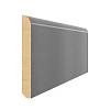 Плинтус MDF AGT SPR-9011 608 Антрацит металлический 2800х100х12 мм (уп.10 шт.) - small
