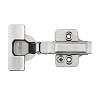 Петля Clip-On, 105°,  накладная, с доводчиком, никель, 3D Muller Profi Line, недорого - фото №3 - small