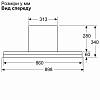 Витяжка вбудована чорна DBB95CC60 Bosch,  - фото №14 - small