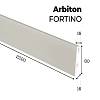 Плинтус Arbiton - FORTINO Кашемир 89 2200х80х16мм, недорого - фото №3 - small