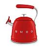 Чайник зі свистком WKF01RD червоний Smeg (50'S RETRO STYLE) - small