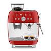Кавоварка еспресо з EGF03RDEU вбудованою кавомолкою червоний Smeg (50'S RETRO STYLE), замовити онлайн - фото №8 - small