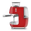 Кавоварка еспресо з EGF03RDEU вбудованою кавомолкою червоний Smeg (50'S RETRO STYLE), купити - фото №2 - small