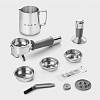 Кавоварка еспресо з EGF03WHEU вбудованою кавомолкою білий Smeg (50'S RETRO STYLE), цена от производителя - фото №10 - small