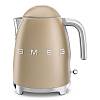 Чайник електричний KLF03CHMEU 1,7л шампань матовий Smeg (50'S RETRO STYLE) - small