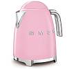 Чайник електричний KLF03PKEU 1,7л рожевий Smeg (50'S RETRO STYLE), недорого - фото №3 - small