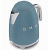 Чайник електричний KLF03SBMEU 1,7л блакитний шторм матовий Smeg (50'S RETRO STYLE), в Украине - фото №4 - small