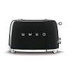 Тостер електричний TSF01BLEU чорний Smeg (50'S RETRO STYLE) - small