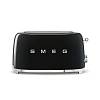 Тостер електричний TSF02BLEU чорний Smeg (50'S RETRO STYLE) - small