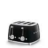 Тостер електричний TSF03BLEU чорний Smeg (50'S RETRO STYLE) - small